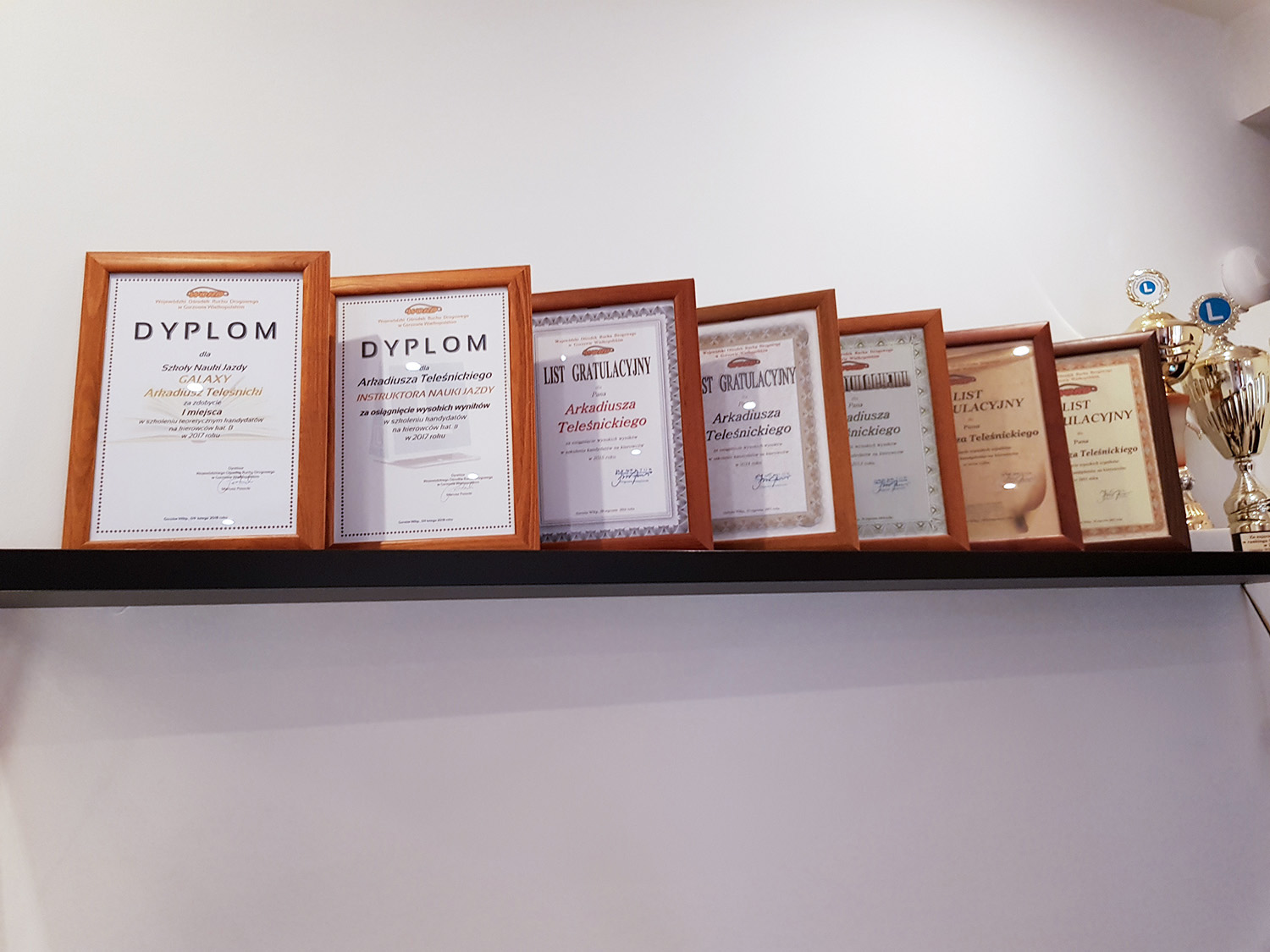 dyplomy w rankingu stowarzyszenia